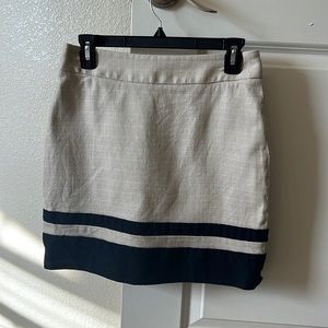 Loft Ann Taylor Striped Skirt - 4